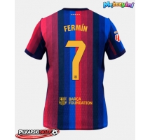 Barcelona Fermin Lopez #7 Koszulka Podstawowa 2026-27 Krótki Rękaw