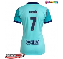 Barcelona Fermin Lopez #7 Koszulka Trzecia damskie 2026-27 Krótki Rękaw
