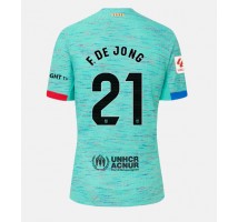 Barcelona Frenkie de Jong #21 Koszulka Trzecia 2023-24 Krótki Rękaw