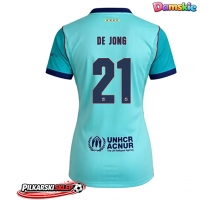 Barcelona Frenkie de Jong #21 Koszulka Trzecia damskie 2026-27 Krótki Rękaw