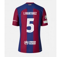 Barcelona Inigo Martinez #5 Koszulka Podstawowa 2023-24 Krótki Rękaw