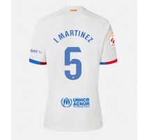 Barcelona Inigo Martinez #5 Koszulka Wyjazdowa 2023-24 Krótki Rękaw