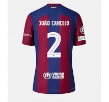 Barcelona Joao Cancelo #2 Koszulka Podstawowa 2023-24 Krótki Rękaw