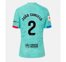 Barcelona Joao Cancelo #2 Koszulka Trzecia 2023-24 Krótki Rękaw