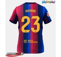 Barcelona Jules Kounde #23 Koszulka Podstawowa 2026-27 Krótki Rękaw