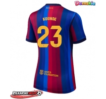 Barcelona Jules Kounde #23 Koszulka Podstawowa damskie 2026-27 Krótki Rękaw