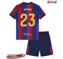Barcelona Jules Kounde #23 Koszulka Podstawowa dzieci 2026-27 Krótki Rękaw (+ krótkie spodenki)
