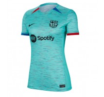 Barcelona Koszulka Trzecia damskie 2023-24 Krótki Rękaw