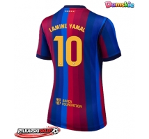 Barcelona Lamine Yamal #10 Koszulka Podstawowa damskie 2026-27 Krótki Rękaw