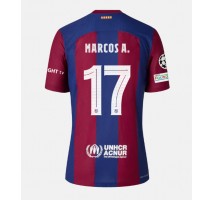 Barcelona Marcos Alonso #17 Koszulka Podstawowa 2023-24 Krótki Rękaw
