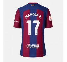 Barcelona Marcos Alonso #17 Koszulka Podstawowa damskie 2023-24 Krótki Rękaw