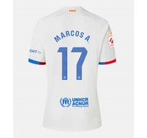 Barcelona Marcos Alonso #17 Koszulka Wyjazdowa 2023-24 Krótki Rękaw