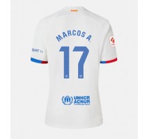 Barcelona Marcos Alonso #17 Koszulka Wyjazdowa damskie 2023-24 Krótki Rękaw