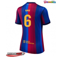 Barcelona Paez Gavi #6 Koszulka Podstawowa damskie 2026-27 Krótki Rękaw