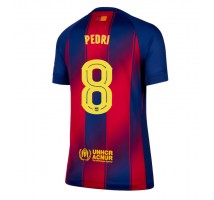 Barcelona Pedri Gonzalez #8 Koszulka Podstawowa damskie 2025-26 Krótki Rękaw
