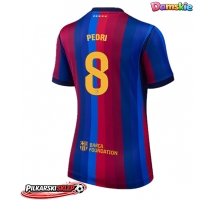 Barcelona Pedri Gonzalez #8 Koszulka Podstawowa damskie 2026-27 Krótki Rękaw