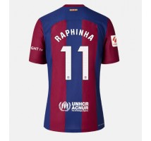 Barcelona Raphinha Belloli #11 Koszulka Podstawowa damskie 2023-24 Krótki Rękaw