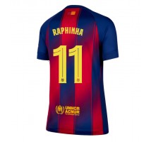 Barcelona Raphinha Belloli #11 Koszulka Podstawowa damskie 2025-26 Krótki Rękaw