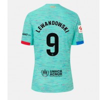 Barcelona Robert Lewandowski #9 Koszulka Trzecia damskie 2023-24 Krótki Rękaw