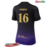 Barcelona Rodri Hernandez #16 Koszulka Wyjazdowa damskie 2026-27 Krótki Rękaw