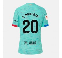 Barcelona Sergi Roberto #20 Koszulka Trzecia damskie 2023-24 Krótki Rękaw