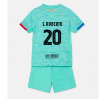 Barcelona Sergi Roberto #20 Koszulka Trzecia dzieci 2023-24 Krótki Rękaw (+ krótkie spodenki)