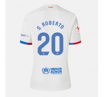 Barcelona Sergi Roberto #20 Koszulka Wyjazdowa damskie 2023-24 Krótki Rękaw
