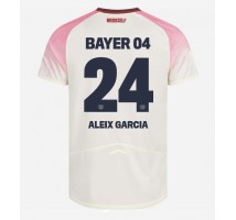 Bayer Leverkusen Aleix Garcia #24 Koszulka Wyjazdowa 2025-26 Krótki Rękaw