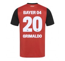 Bayer Leverkusen Alejandro Grimaldo #20 Koszulka Podstawowa 2024-25 Krótki Rękaw