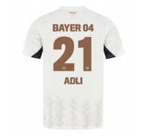 Bayer Leverkusen Amine Adli #21 Koszulka Wyjazdowa 2024-25 Krótki Rękaw