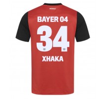 Bayer Leverkusen Granit Xhaka #34 Koszulka Podstawowa 2024-25 Krótki Rękaw