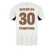 Bayer Leverkusen Jeremie Frimpong #30 Koszulka Wyjazdowa 2024-25 Krótki Rękaw