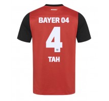 Bayer Leverkusen Jonathan Tah #4 Koszulka Podstawowa 2024-25 Krótki Rękaw