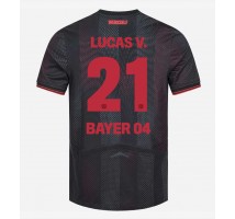 Bayer Leverkusen Lucas Vazquez #21 Koszulka Podstawowa 2025-26 Krótki Rękaw