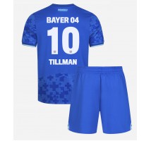 Bayer Leverkusen Malik Tillman #10 Koszulka Trzecia dzieci 2025-26 Krótki Rękaw (+ krótkie spodenki)