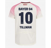Bayer Leverkusen Malik Tillman #10 Koszulka Wyjazdowa 2025-26 Krótki Rękaw