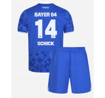 Bayer Leverkusen Patrik Schick #14 Koszulka Trzecia dzieci 2025-26 Krótki Rękaw (+ krótkie spodenki)