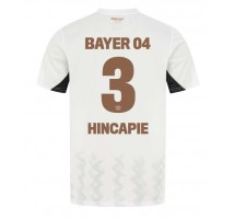 Bayer Leverkusen Piero Hincapie #3 Koszulka Wyjazdowa 2024-25 Krótki Rękaw
