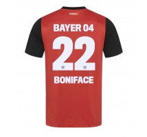 Bayer Leverkusen Victor Boniface #22 Koszulka Podstawowa 2024-25 Krótki Rękaw