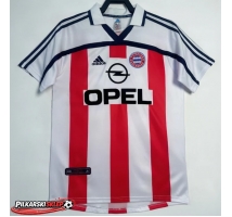 Bayern Munich 2000-2002 Koszulka Retro Wyjazdowa Krótki Rękaw