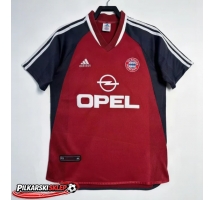 Bayern Munich 2001-2002 Koszulka Retro Podstawowa Krótki Rękaw