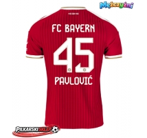 Bayern Munich Aleksandar Pavlovic #45 Koszulka Podstawowa 2026-27 Krótki Rękaw