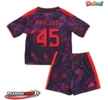 Bayern Munich Aleksandar Pavlovic #45 Koszulka Trzecia dzieci 2026-27 Krótki Rękaw (+ krótkie spodenki)