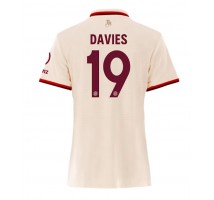 Bayern Munich Alphonso Davies #19 Koszulka Trzecia damskie 2024-25 Krótki Rękaw