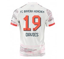Bayern Munich Alphonso Davies #19 Koszulka Wyjazdowa 2025-26 Krótki Rękaw