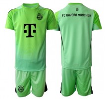 Bayern Munich Bramkarskie Koszulka Podstawowa dzieci 2025-26 Krótki Rękaw (+ krótkie spodenki)