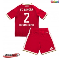 Bayern Munich Dayot Upamecano #2 Koszulka Podstawowa dzieci 2026-27 Krótki Rękaw (+ krótkie spodenki)