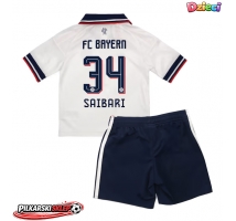Bayern Munich Ismael Saibari #34 Koszulka Wyjazdowa dzieci 2026-27 Krótki Rękaw (+ krótkie spodenki)