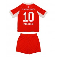 Bayern Munich Jamal Musiala #10 Koszulka Podstawowa dzieci 2025-26 Krótki Rękaw (+ krótkie spodenki)