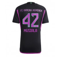 Bayern Munich Jamal Musiala #42 Koszulka Wyjazdowa 2023-24 Krótki Rękaw